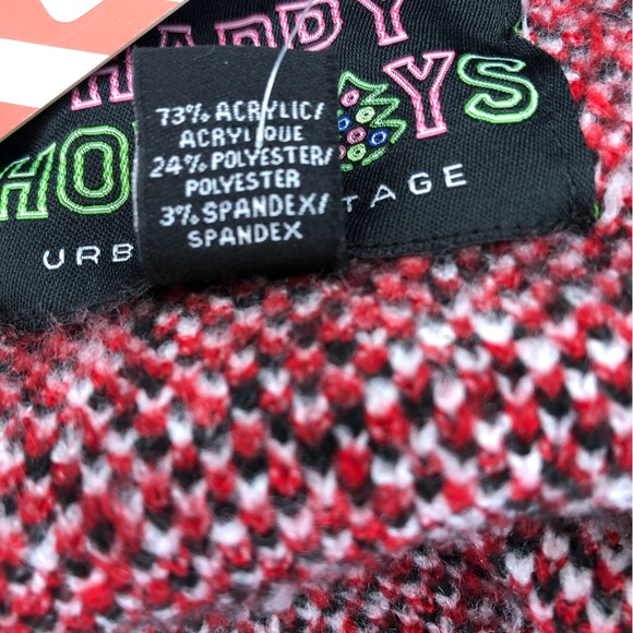 New! Urban Heritage cropped sequinned ugly Christmas sweater, medium - Picture 8 of 8